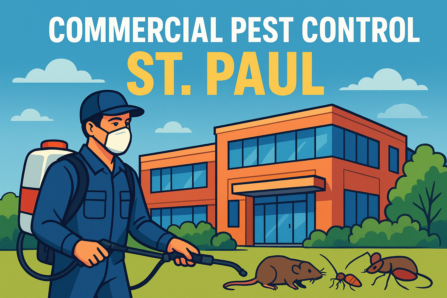 commercial pest control st paul