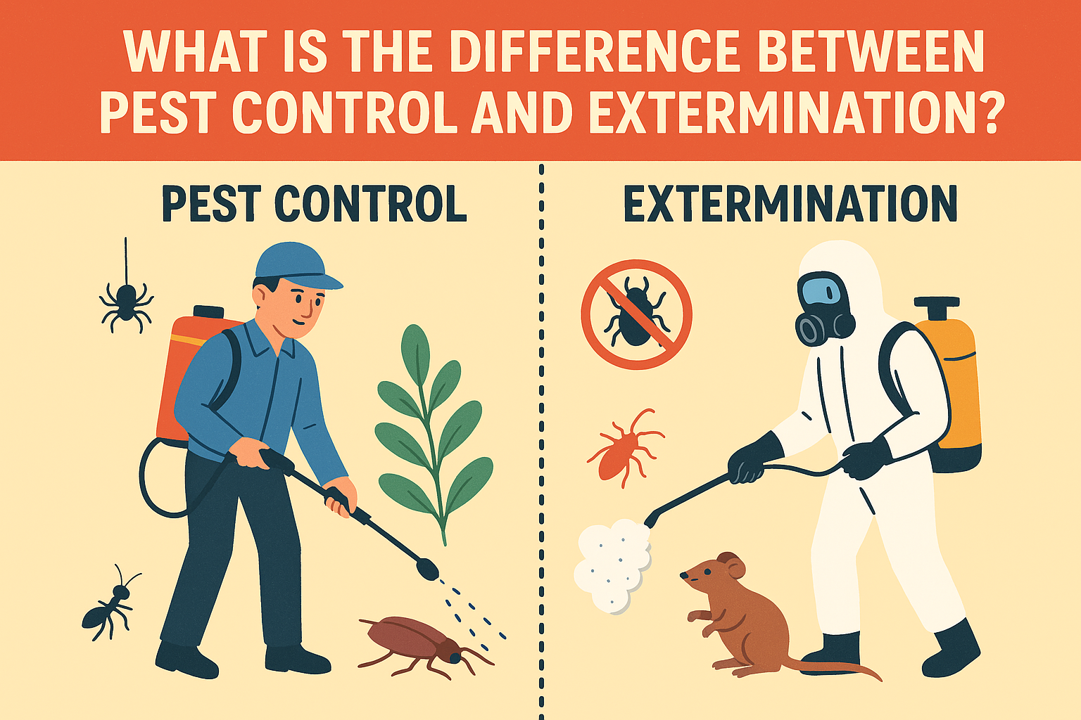 pest control vs extermination