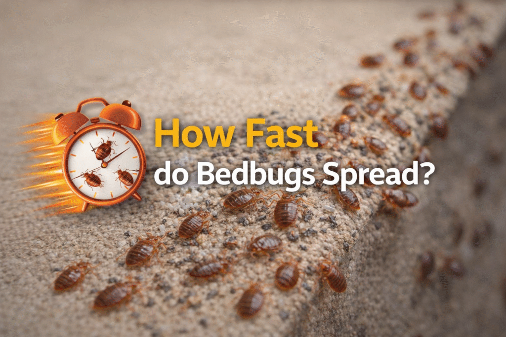 How Fast Do Bed Bugs Spread