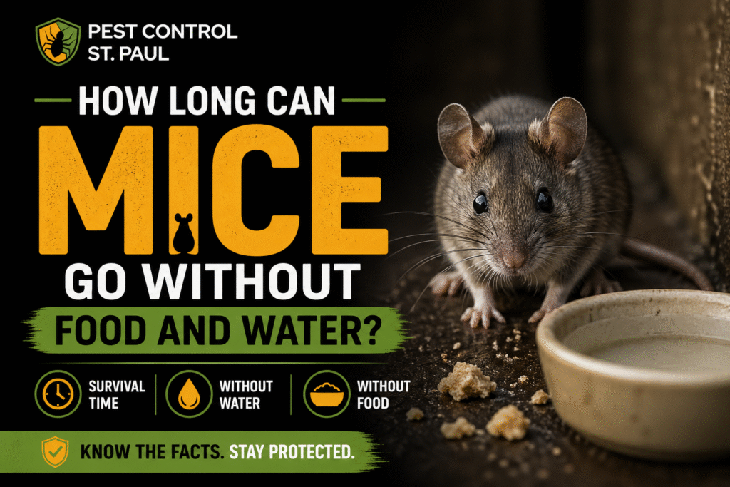 How Long can Mice go Without Food and Water